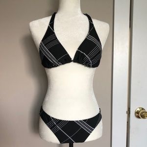 Black and White Polkadot Bikini